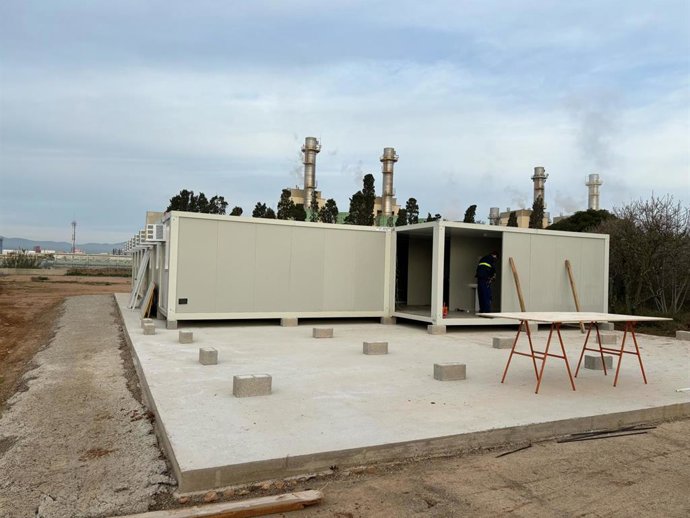 Trabajos en la parcela para la nueva depuradora de Palma.