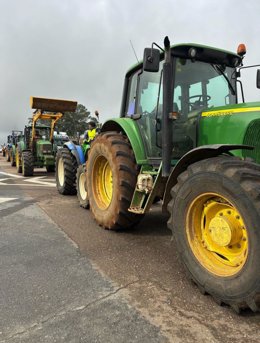 Protestas de agricultores extremeños