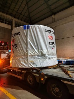 Vasija del Target construida por ESS Bilbao para la Fuente Europea de Neutrones por Espalación.