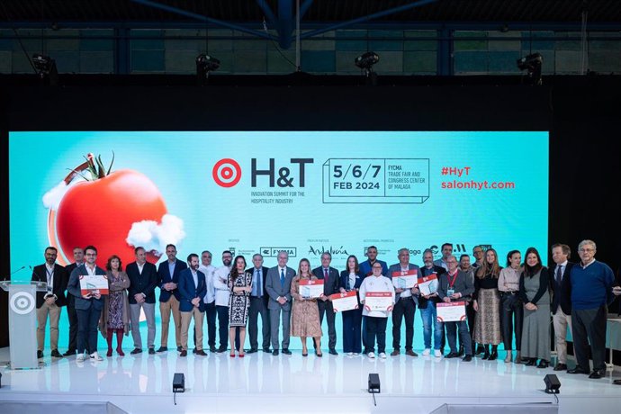 Clausura de la 26 edición de H&T, Salón de Innovación en Hostelería, celebrado en el Palacio de Ferias y Congresos de Málaga (Fycma).