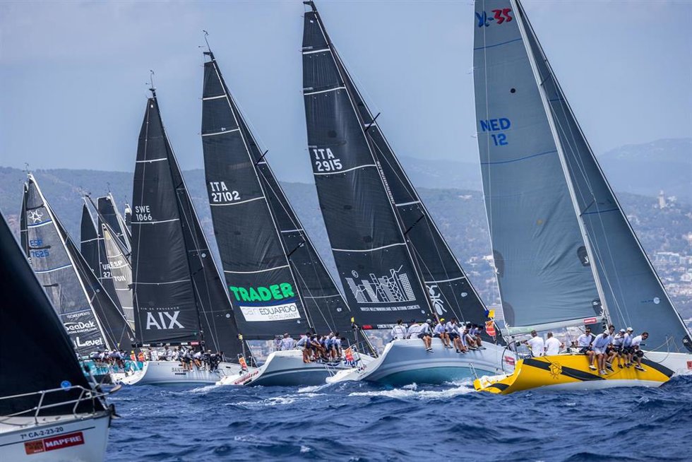 Archivo - Imagen de una regata de la 41 edición de la Copa del Rey MAPFRE