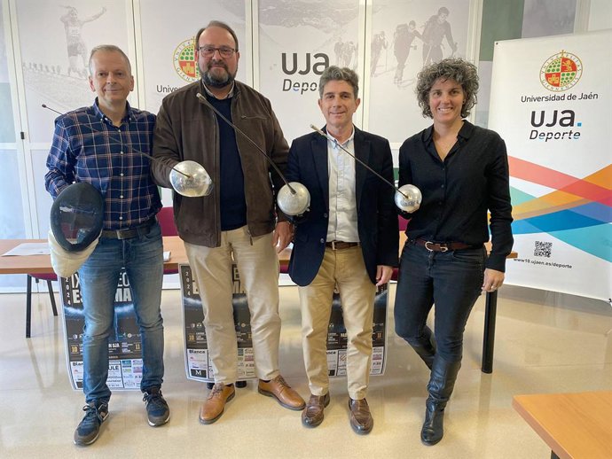 Presentación del IX Torneo de Esgrima Ciudad de Jaén.