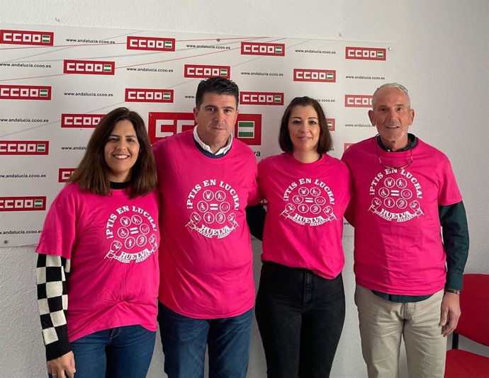 Imagen de la rueda de prensa este miércoles sobre la situación de los PTIS.