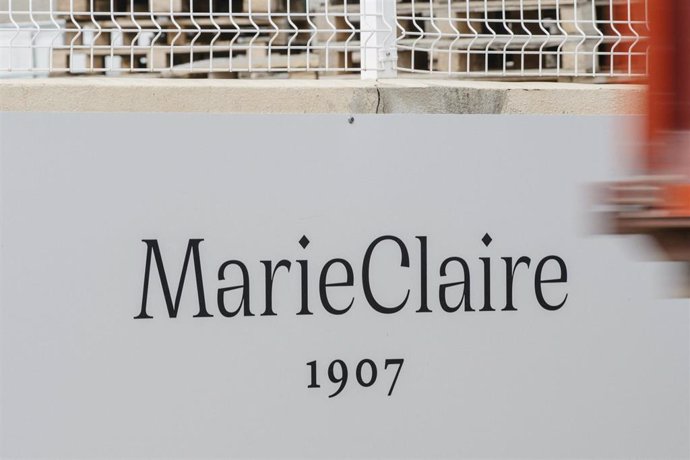 Archivo - Rótulo de la fábrica de Marie Claire en Vilafranca 