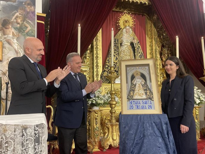 Presentación del cartel de la Semana Santa de Triana 2024