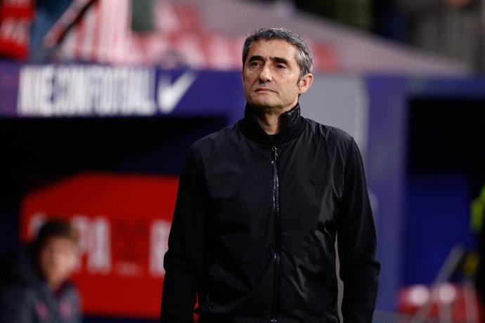 Ernesto Valverde, entrenador del Athletic Club.