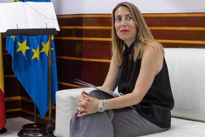 Archivo - Imagen de archivo de la presidenta de la Junta, María Guardiola