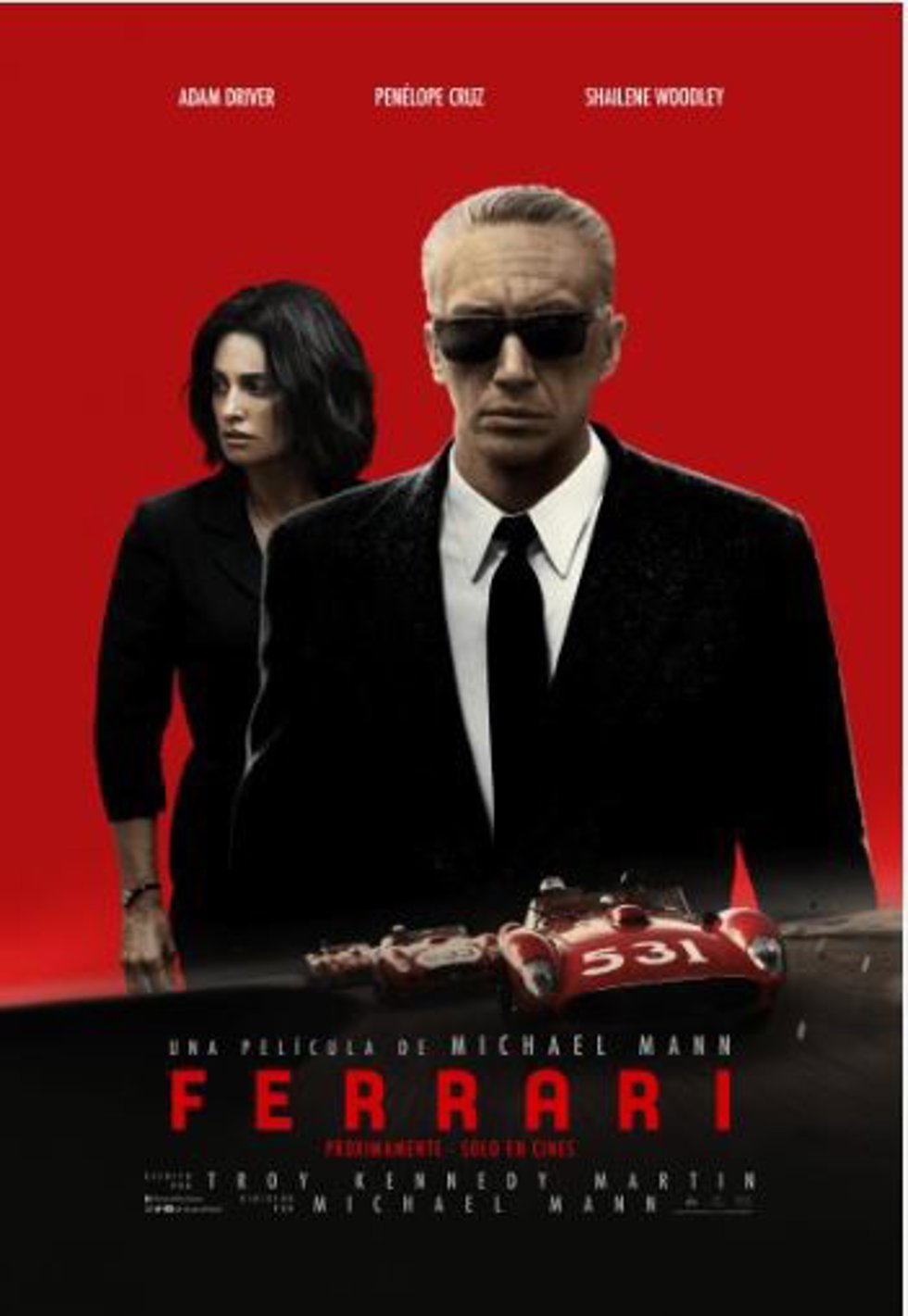 Afiche de la película Ferrari.