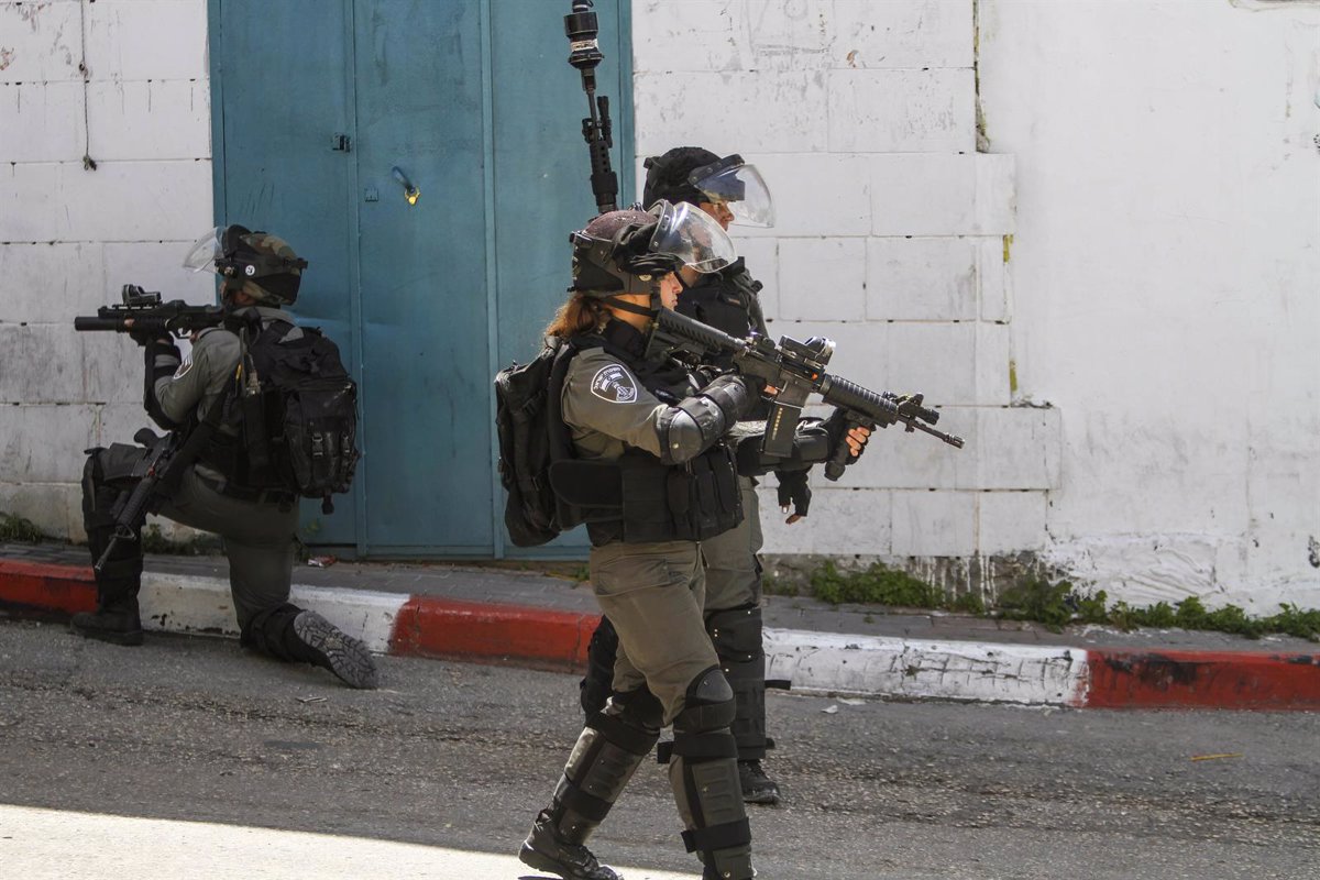 Israeli Army eliminates a terrorist following an attack near Nablus in the West Bank