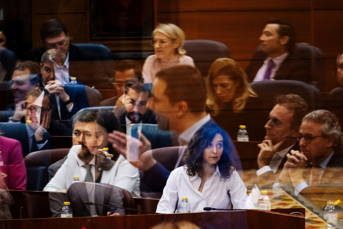 Isabel Díaz Ayuso y Juan Lobato