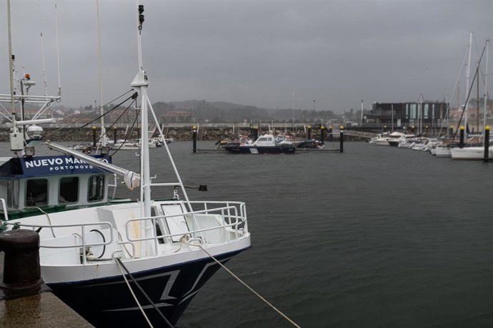 El lugar donde ocurrieron los hechos en el puerto de Portonovo.