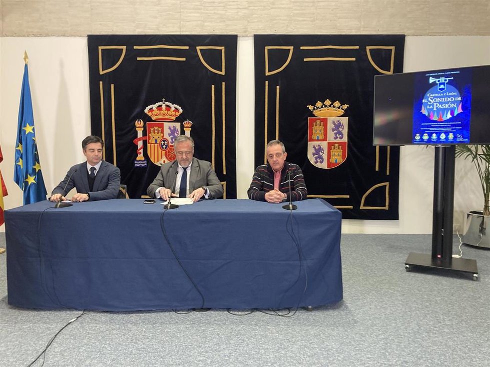 Juan Zapatero (i), Carlos Pollán y  Jorge Lallana.