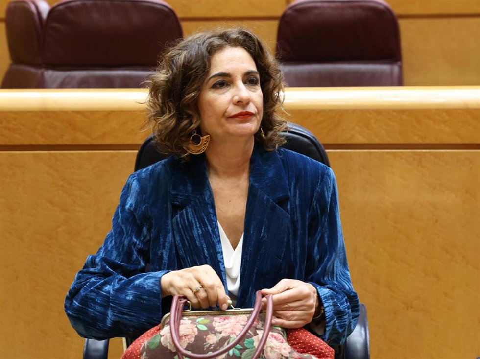 La vicepresidenta primera y ministra de Hacienda, María Jesús Montero
