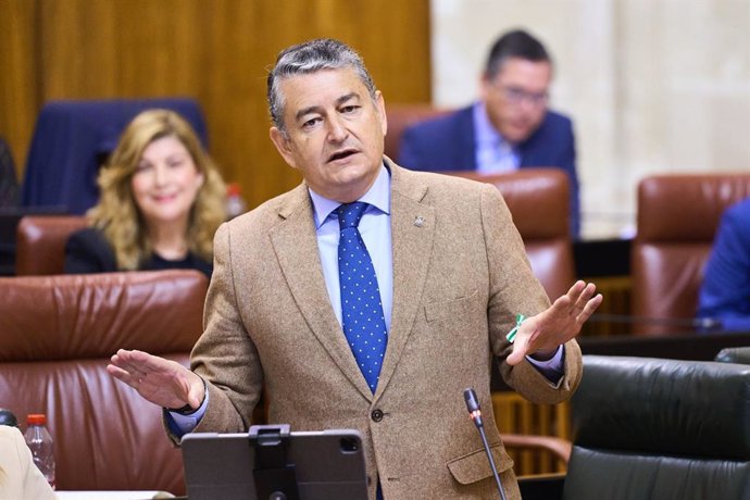 El consejero de la Presidencia, Interior, Diálogo Social y Simplificación Administrativa, Antonio Sanz