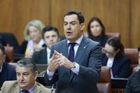 Moreno acusa a Montero de hacer "chantaje" a CCAA y reta a Espadas a lograr que "cumpla" con Andalucía en financiación