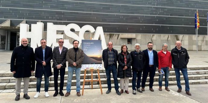 Presentación del Pirineos Mountain Film Festival en Huesca