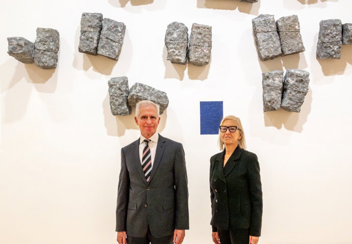 Presentación de la exposición 'Giovanni Anselmo. Más allá del horizonte'