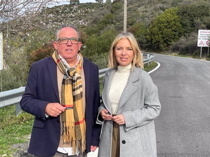 La Diputación completará la mejora de la carretera de acceso a El Colmenar en la Serranía de Ronda