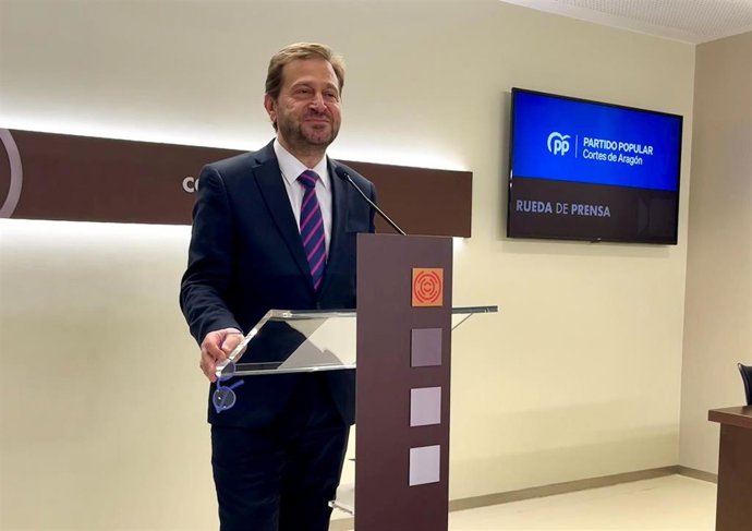 Portavoz del PP en las Cortes de Aragón, Fernando Ledesma