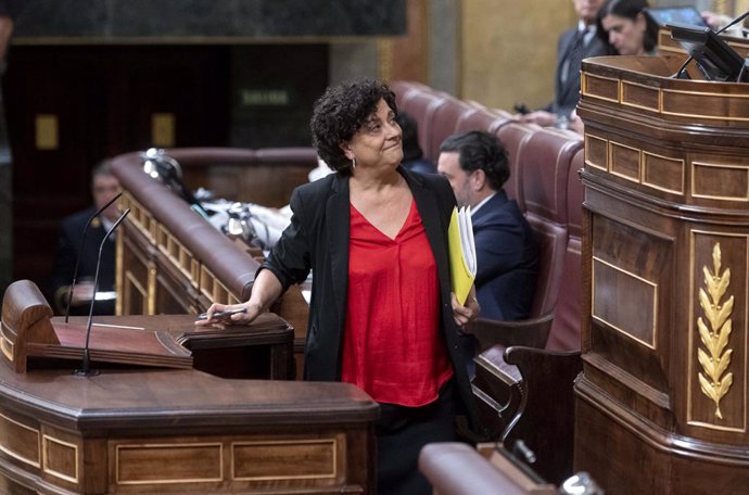 La diputada d'ERC al Congrés, Pilar Vallugera