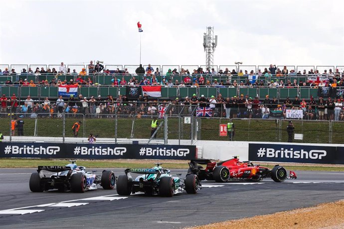 Archivo - Carrera del GP de Gran Bretaña 2023 de Fórmula 1.