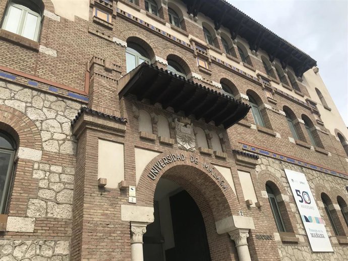 Archivo - Edificio del Rectorado de la Universidad de Málaga.