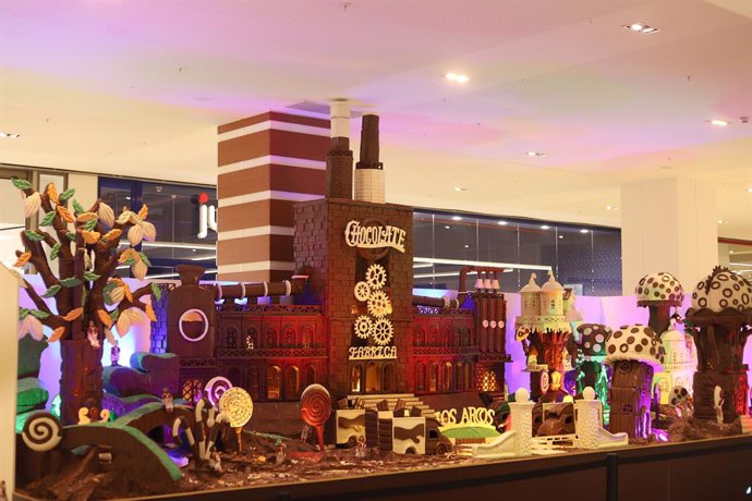 La gira 'La Fábrica de Chocolate' llega a Los Arcos con "la mayor exposición de chocolate nunca vista".