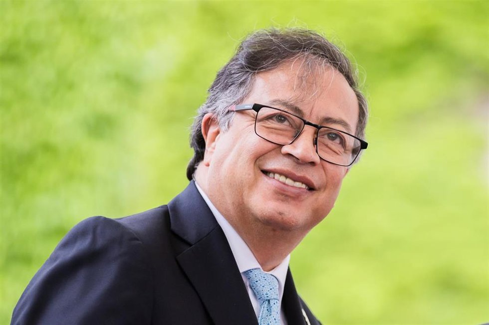 Archivo - Gustavo Petro, presidente de Colombia, durante una visitra en Berlín en junio de 2023