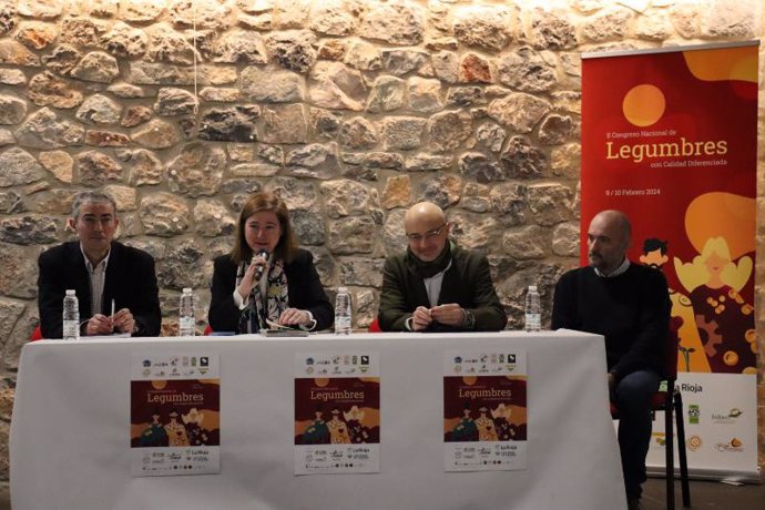 El II Congreso Nacional de Legumbres con Calidad Diferenciada reúne en Anguiano (La Rioja) a los representantes de las once figuras de calidad existentes en nuestro país.