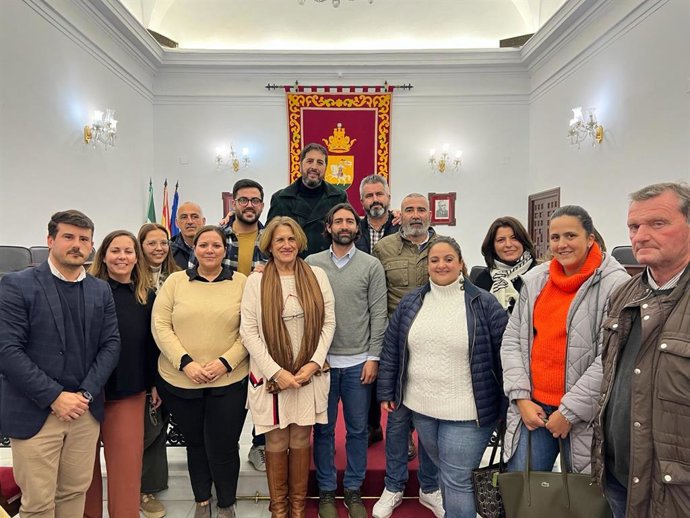 Representantes de la junta general de la Mancomunidad de La Janda.