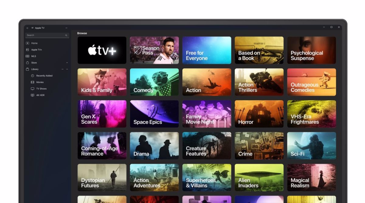 Apple Music, Apple TV e i dispositivi Apple nativi arrivano sui PC Windows
