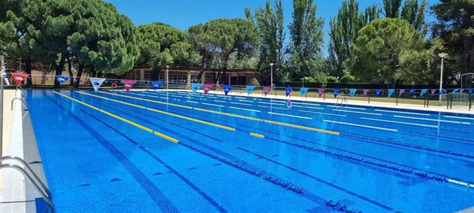 La piscina municipal del Polideportivo Juan Carlos I de Ciudad Real.