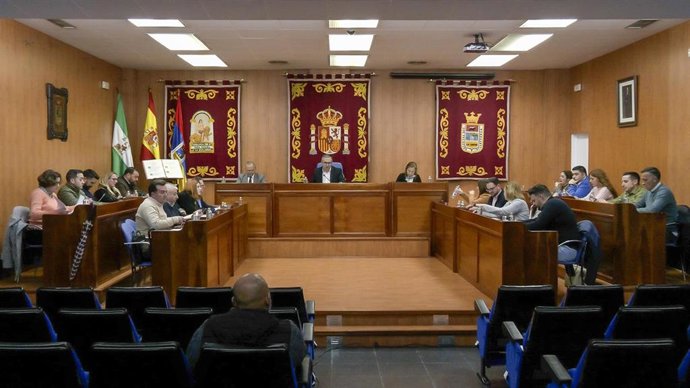 Pleno del Ayuntamiento palaciego.