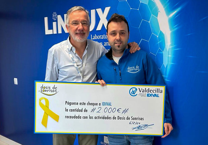 Dosis de Sonrisas entrega su recaudación de 2023 al IDIVAL