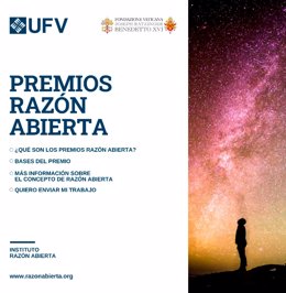 La Universidad Francisco de Vitoria y la Fundación Joseph Ratzinger/Benedicto XVI abren la convocatoria de la VII Edición de los Premios Razón Abierta