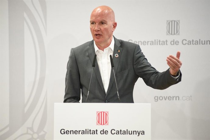 El conseller d'Acció Climtica de la Generalitat, David Mascort