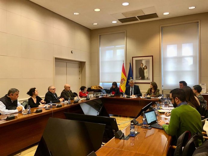 El Ministerio de Vivienda y Agenda Urbana (Mivau) ha constituido este viernes el grupo de trabajo para mejorar la accesibilidad del parque edificado en España. En Madrid, a 9 de febrero de 2024.
