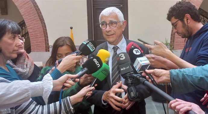 El conseller de Salud Manel Balcells