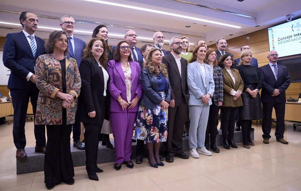 La consejera de Salud, Catalina García, en la reunión del Consejo Interterritorial del Sistema Nacional de Salud.