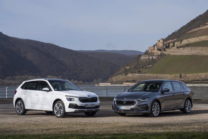 Skoda actualiza sus modelos Scala y Kamiq con cambios en el motor con potencias de entre 70 y 110 kW.