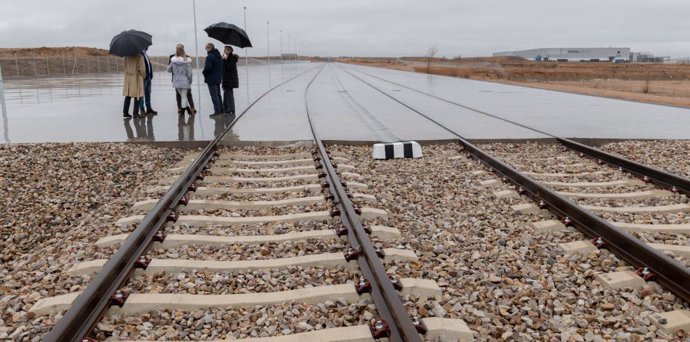 La terminal ferroviaria de Platea se verá impulsada por las mejoras en la línea Teruel-Sagunto