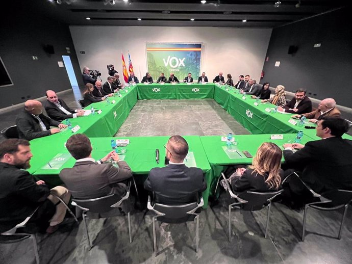 Constitució de la comissió política de Vox València