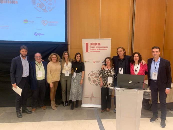 Inauguración de la I Jornada de Terapia Antimicrobiana y Técnicas de Depuración Extracorpórea.