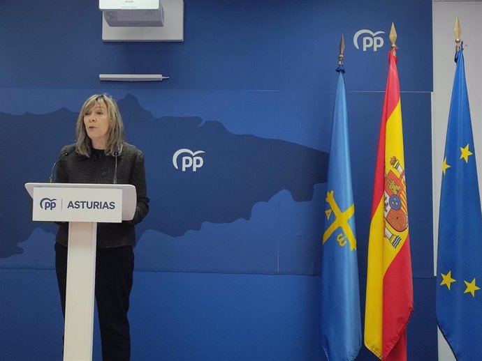 La diputada del PP por Asturias, Esther Llamazares