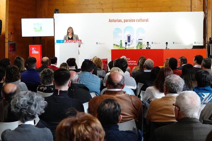 Gimena Llamedo, en su intervención
