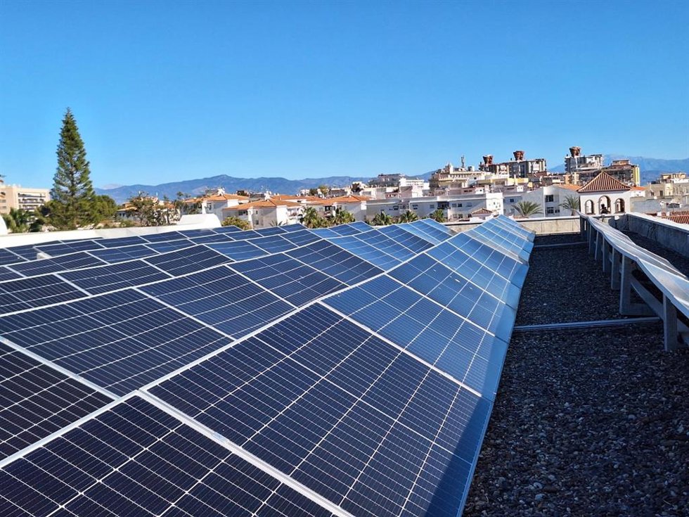 Placas solares.