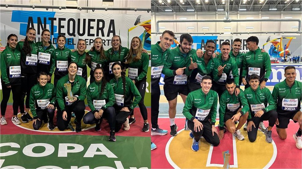El Facsa-Playas de Castellón, campeón de la Copa Iberdrola y la Copa Joma de atletismo