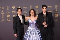 El mundo del cine se alza en la alfombra roja de los Goya contra las críticas de Vox al sector:"De subvencionados, nada"