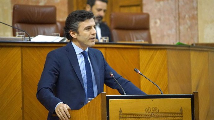 El diputado del PP por Granada y portavoz parlamentario de Educación, Jorge Saavedra.