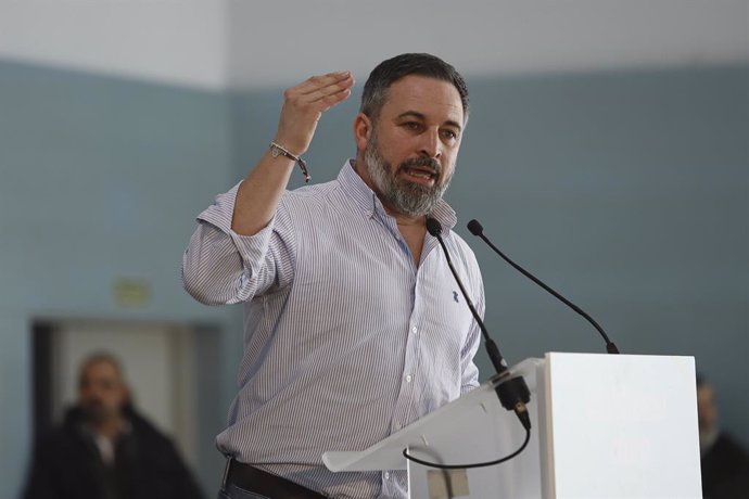 Archivo - El presidente de Vox, Santiago Abascal